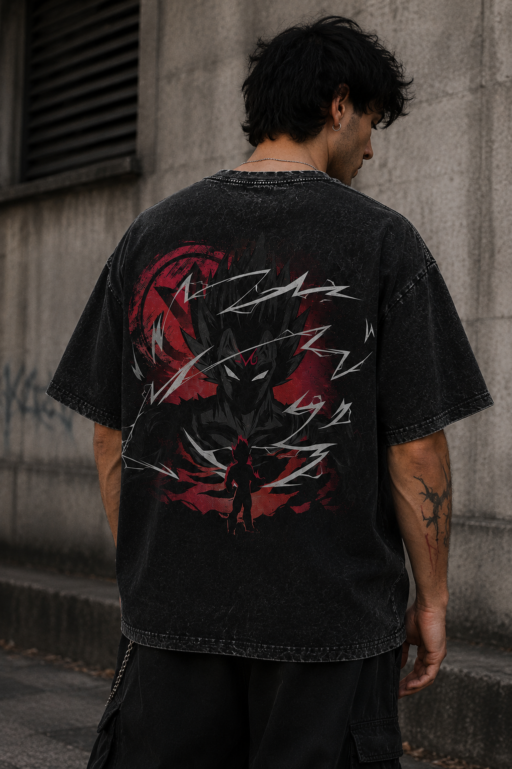 Camiseta Oversize Vintage Inspirada Dragon Ball|"Magim"