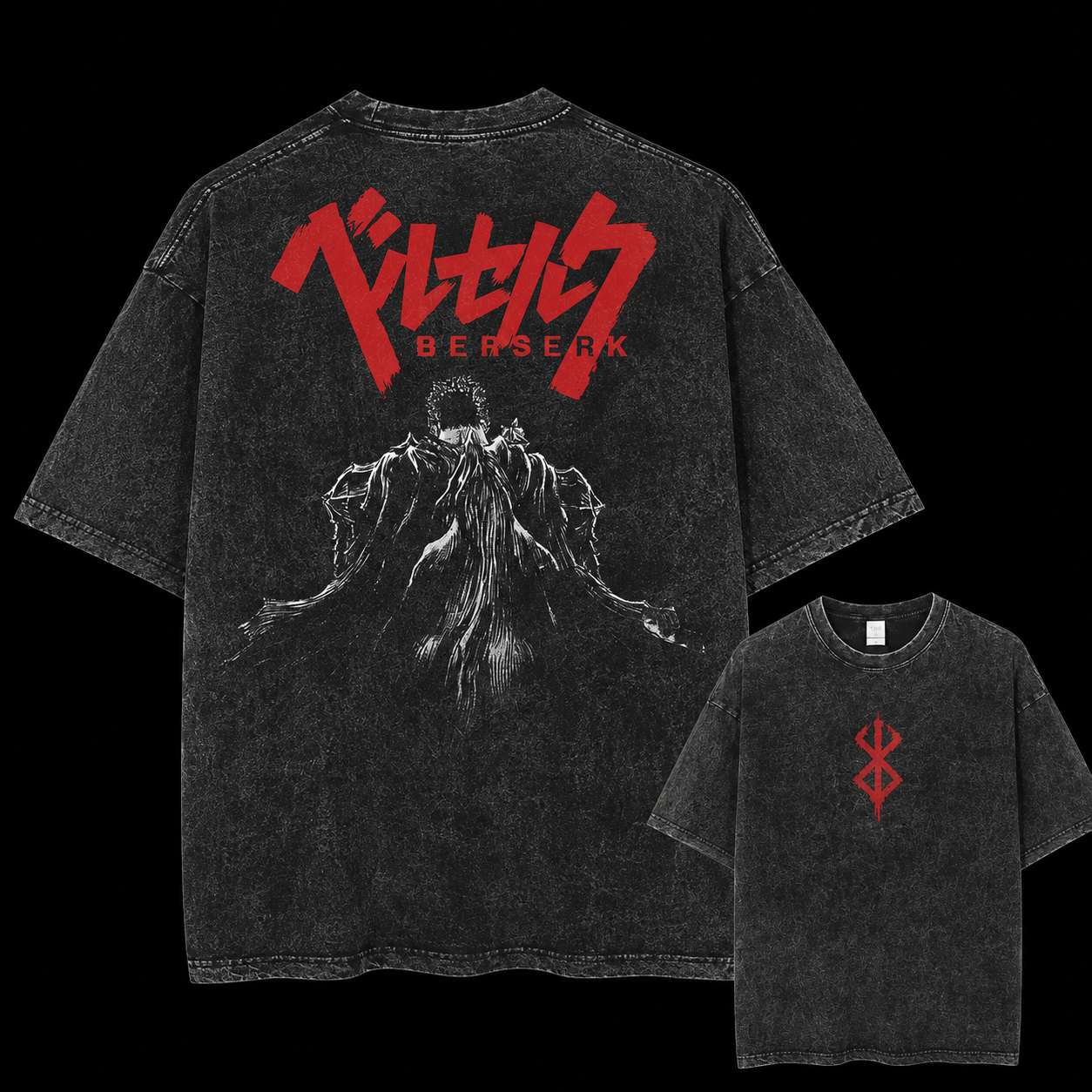 Camiseta Oversize Vintage Inspirada Berserk|"Armor 2"