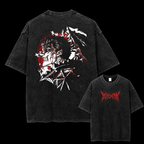 Camiseta Oversize Vintage Inspirada Berserk|"Helmet"