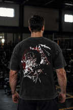 Camiseta Oversize Vintage Inspirada Berserk|"Helmet"