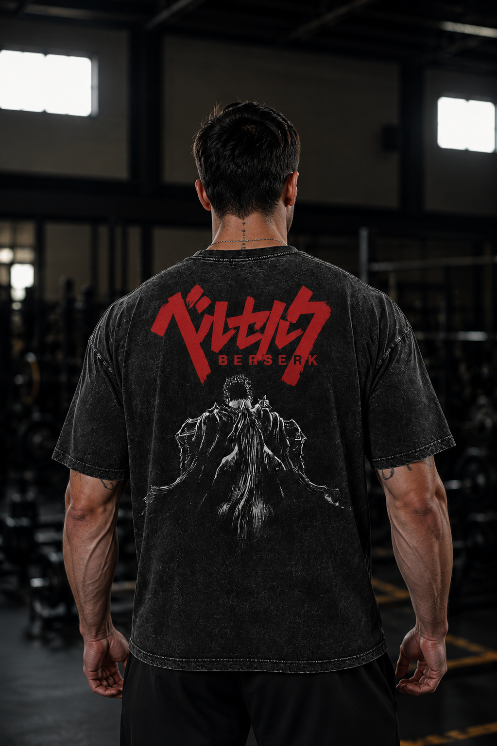 Camiseta Oversize Vintage Inspirada Berserk|"Armor"
