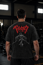 Camiseta Oversize Vintage Inspirada Berserk|"Armor"