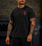 Camiseta Oversize Vintage Inspirada en Señor de los Anillos|"Dark Crown"