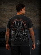 Camiseta Oversize Vintage Inspirada en Señor de los Anillos | "Dark Ring"
