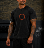 Camiseta Oversize Vintage Inspirada en Señor de los Anillos | "Dark Ring"