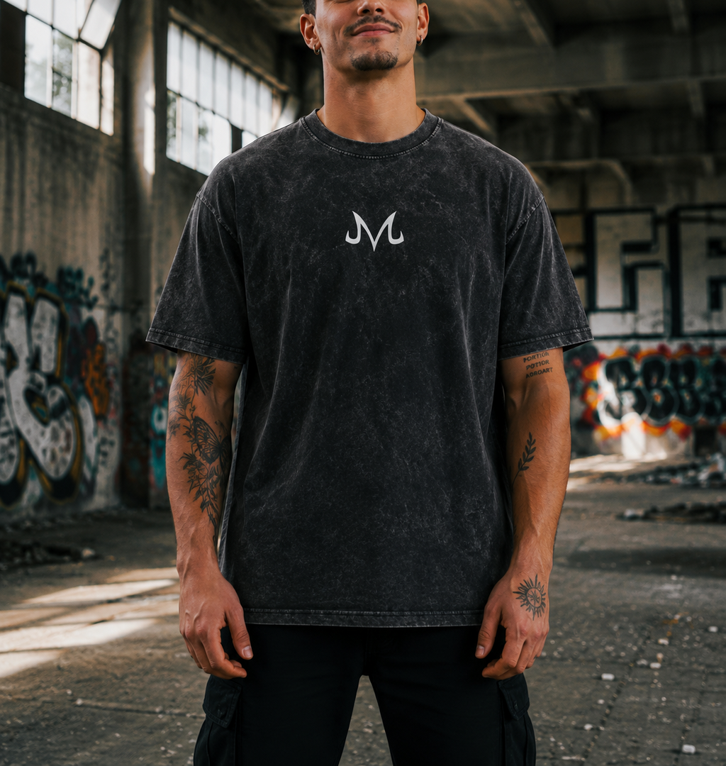 Camiseta Oversize Vintage Inspirada Dragon Ball|"Saiyan Rage"