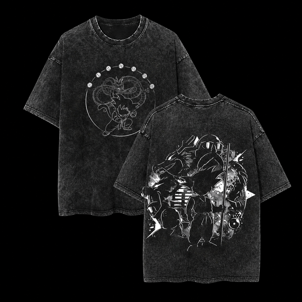 Camiseta Oversize Vintage Inspirada Dragon Ball|"Z"