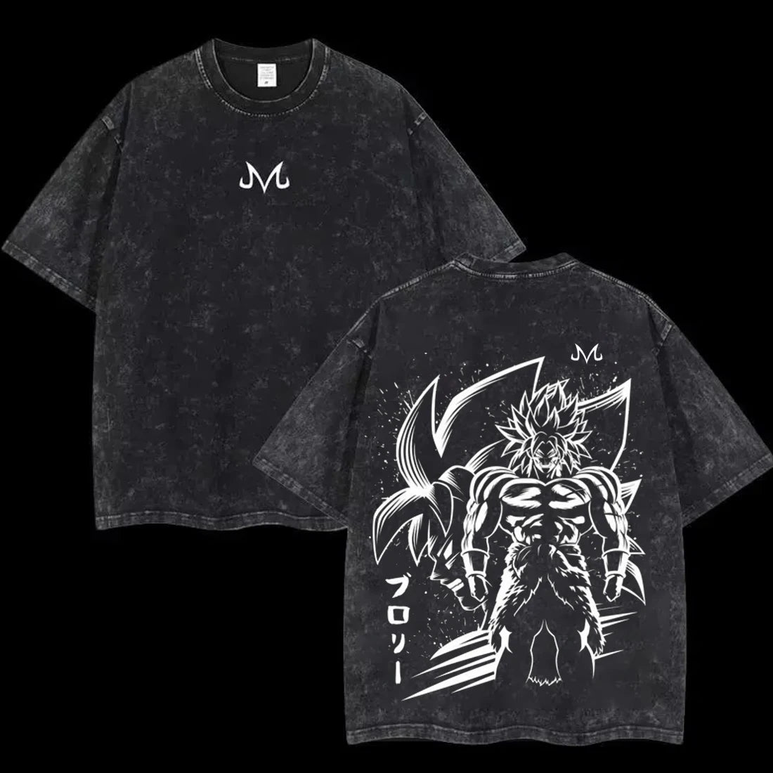 Camiseta Oversize Vintage Inspirada Dragon Ball|"Brolly"