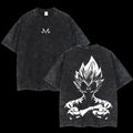 Camiseta Oversize Vintage Inspirada Dragon Ball|"Magim Vegeta"