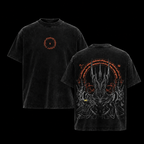Camiseta Oversize Vintage Inspirada en Señor de los Anillos | "Dark Ring"